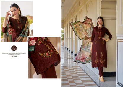 Zarqash Vol 3 Belliza Designer Studio Pure Jam Karachi Salwar Suits Supplier