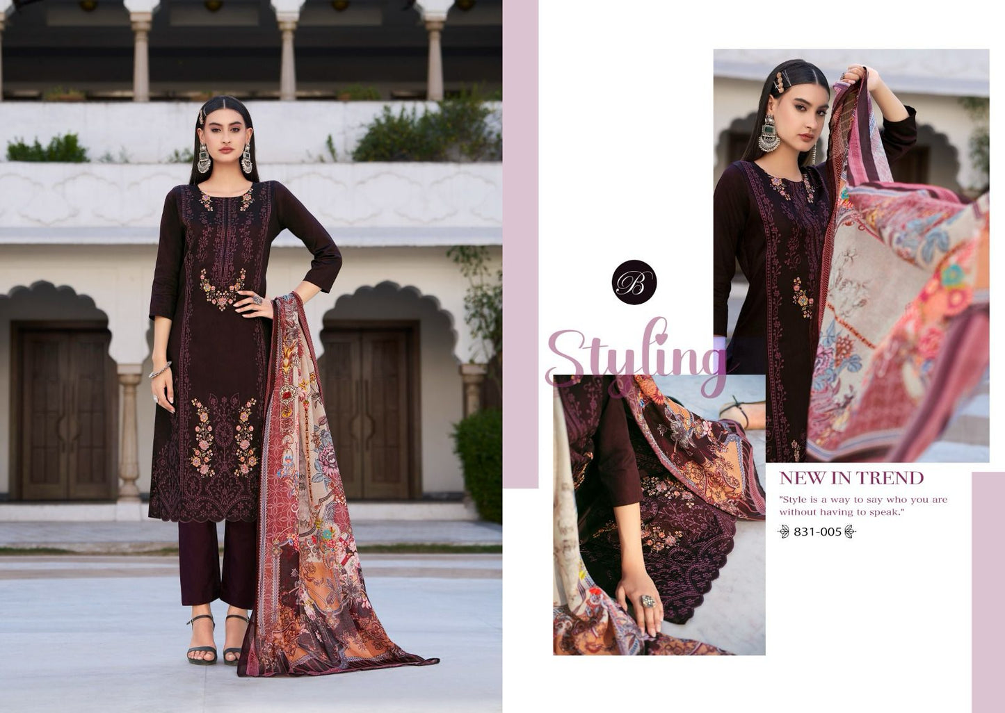 Zarqash Vol 4 Belliza Designer Studio Pure Viscose Karachi Salwar Suits Supplier Gujarat