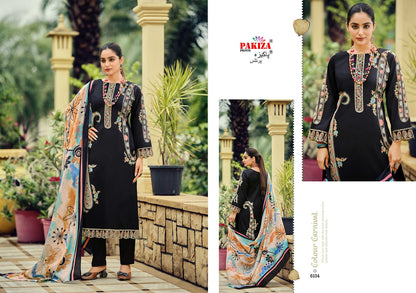 Zarqash Vol 99 Pakiza Prints Lawn Cotton Karachi Salwar Suits Exporter Ahmedabad