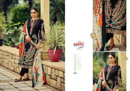 Zarqash Vol 99 Pakiza Prints Lawn Cotton Karachi Salwar Suits Exporter Ahmedabad