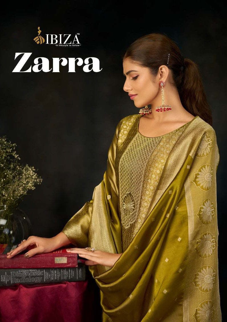 Zarra Ibiza Pure Silk Pant Style Suits Supplier India