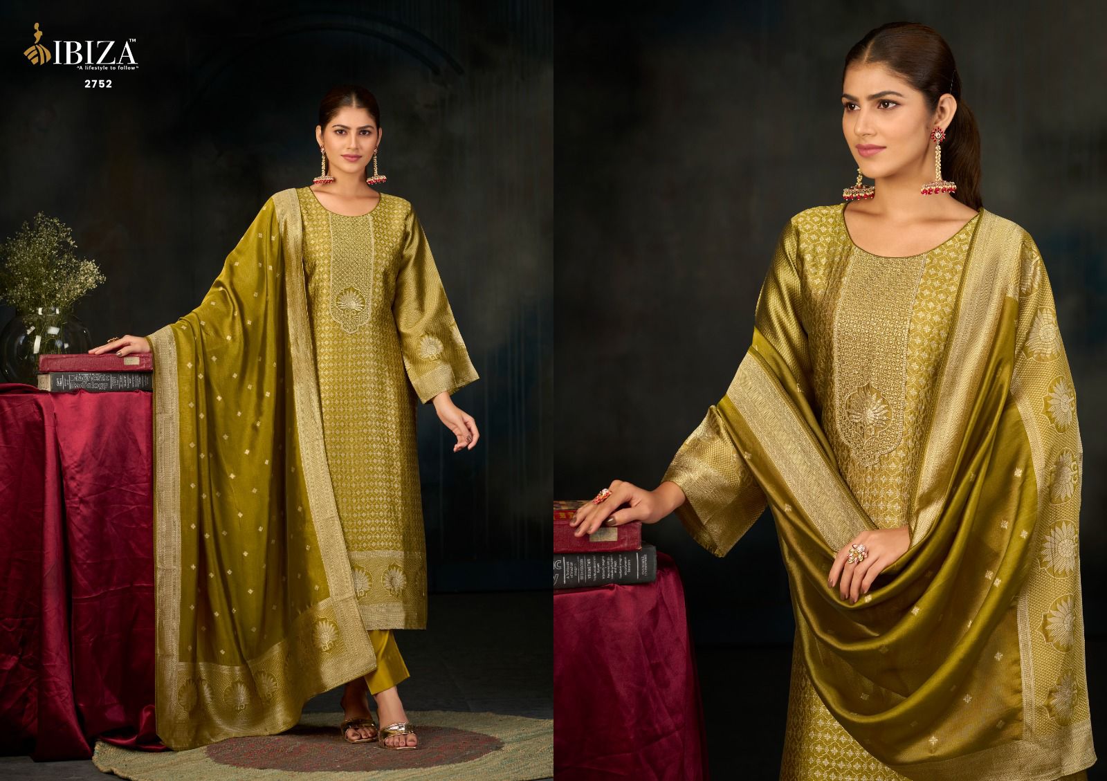Zarra Ibiza Pure Silk Pant Style Suits Supplier India