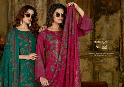 Zarrak Mumtaz Arts Viscose Pashmina Suits Wholesaler