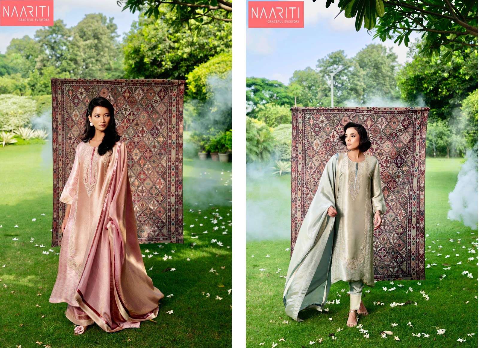 Zarvan Naariti Pant Style Suits Manufacturer India