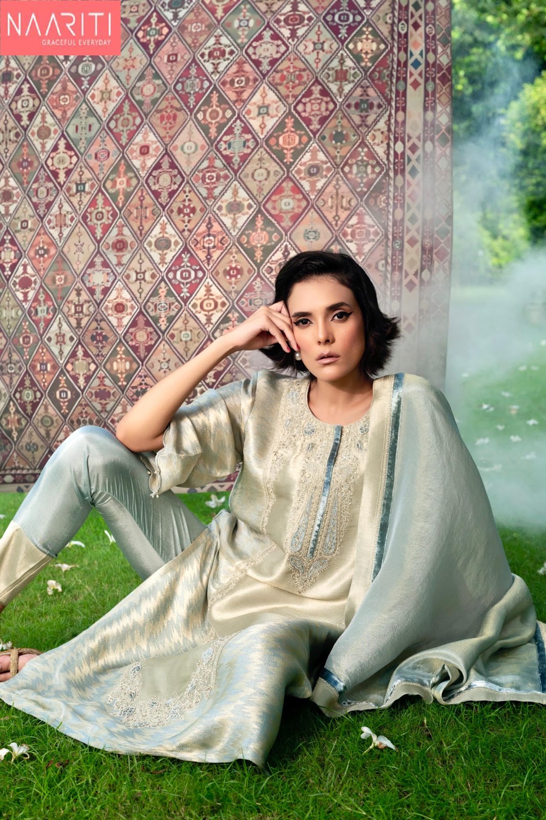 Zarvan Naariti Pant Style Suits Manufacturer India