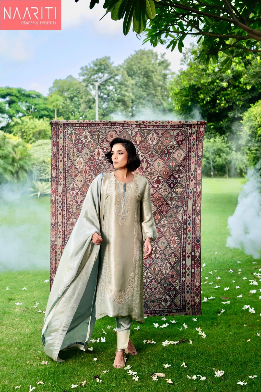 Zarvan Naariti Pant Style Suits Manufacturer India