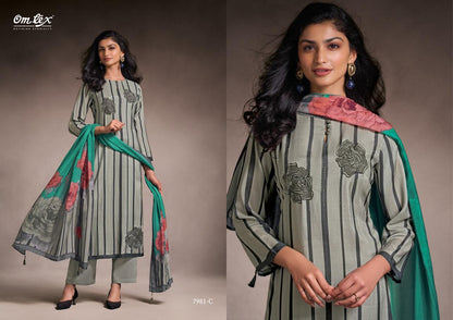 Zarvika 7981 Omtex Silk Pant Style Suits Manufacturer Ahmedabad