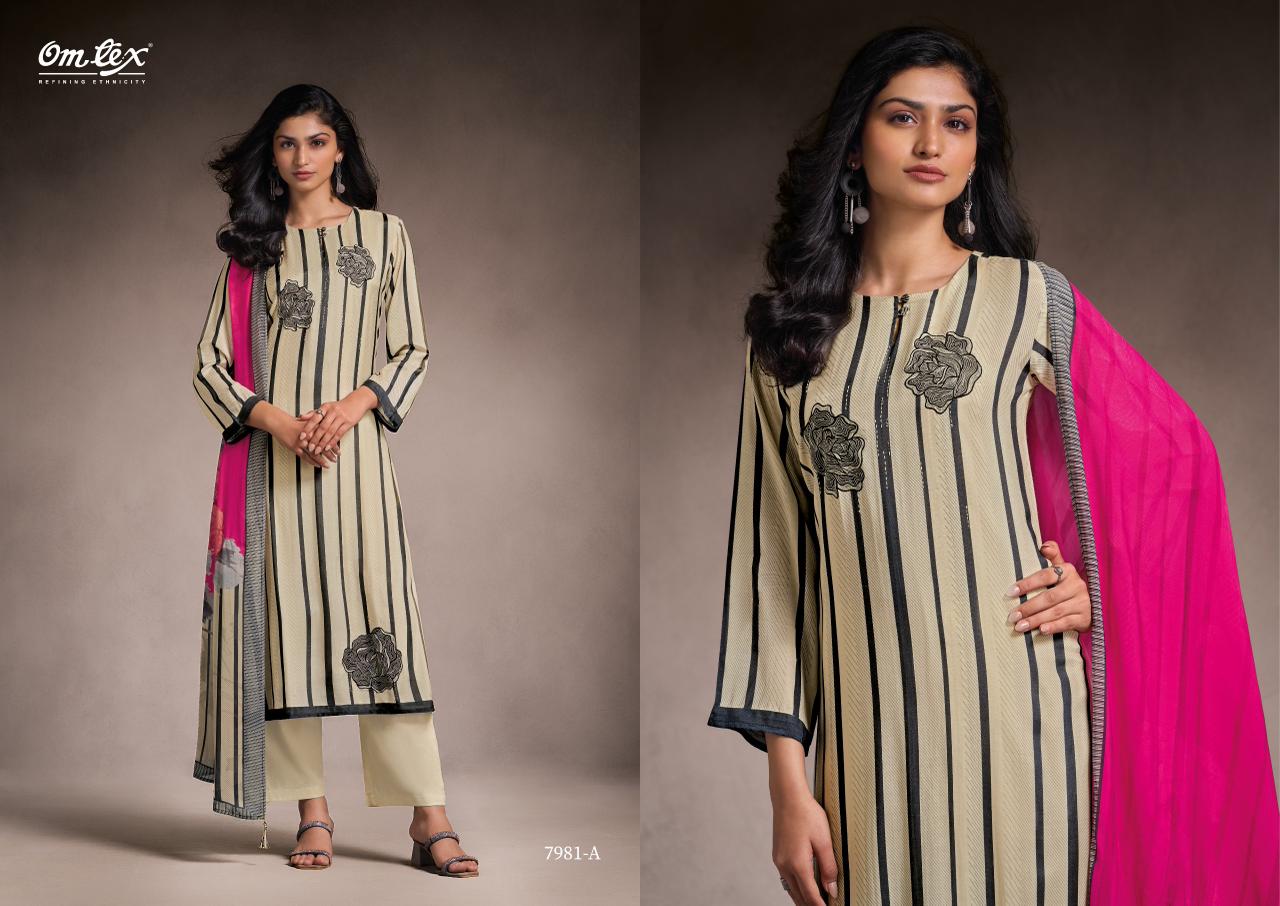 Zarvika 7981 Omtex Silk Pant Style Suits Manufacturer Ahmedabad