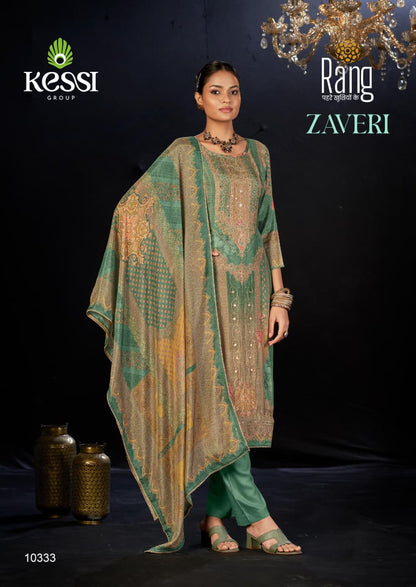 Zaveri Kessi Rang Muslin Pant Style Suits Wholesale Price