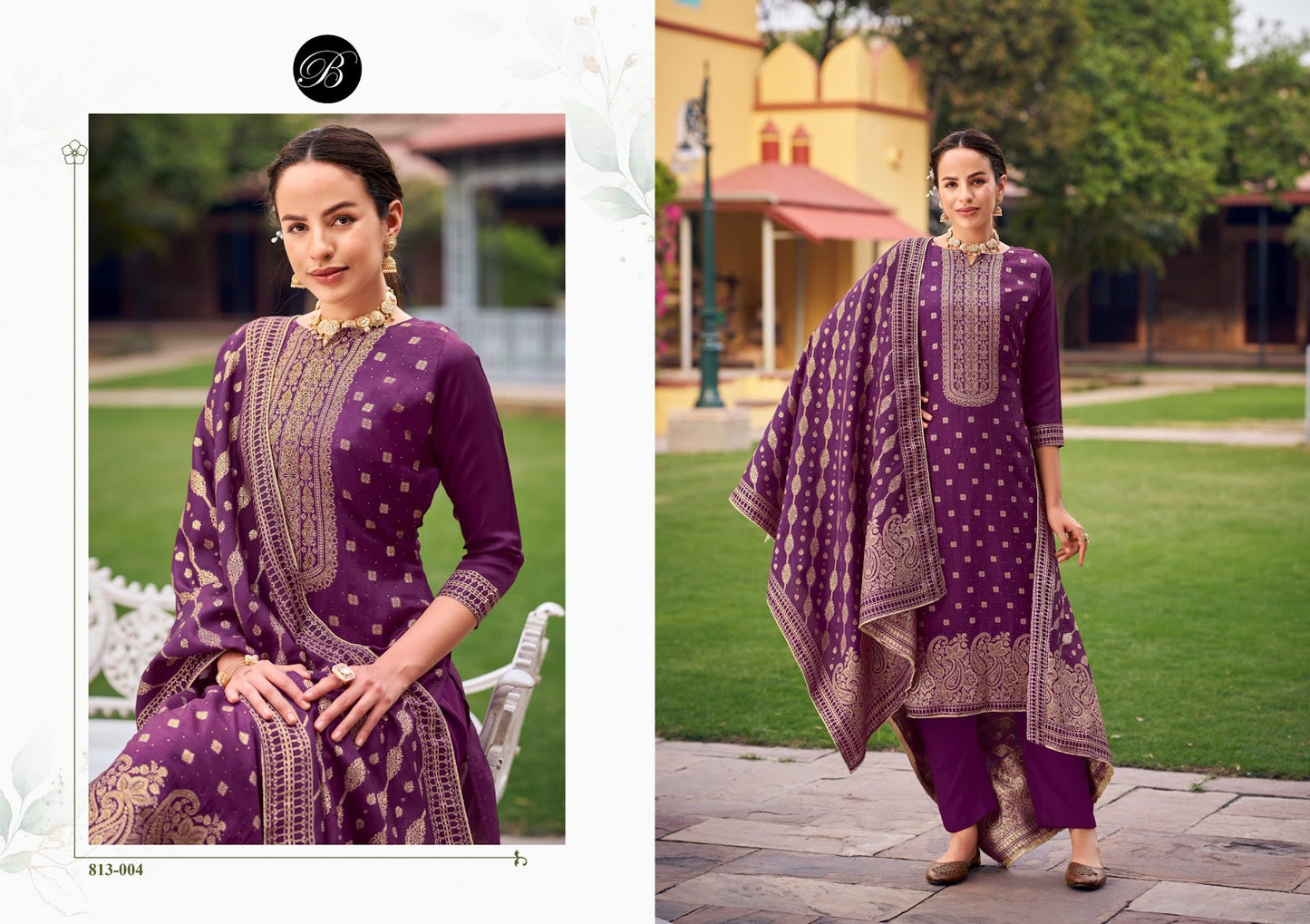 Zavira Belliza Designer Studio Pure Viscose Pant Style Suits Exporter Gujarat