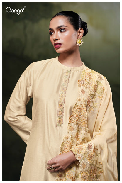 Zaya 3843 Ganga Premium Bemberg Plazzo Style Suits Exporter Gujarat