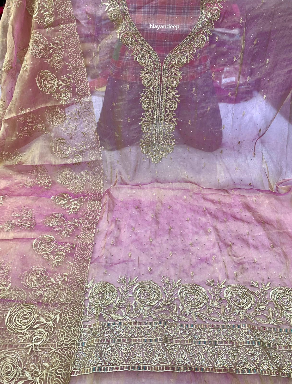 Zayna Nayandeep Silk Salwar Suits Supplier India