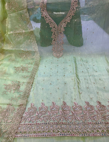 Zayna Nayandeep Silk Salwar Suits Supplier India