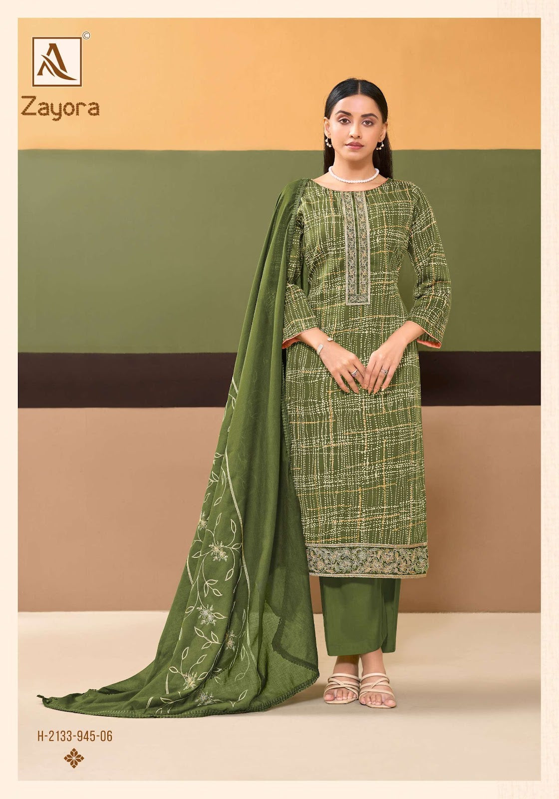 Zayora Alok Cotton Karachi Salwar Suits Wholesaler Gujarat