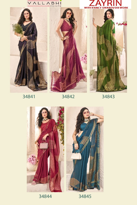 Zayrin Vallabhi Prints Sarees Wholesaler India