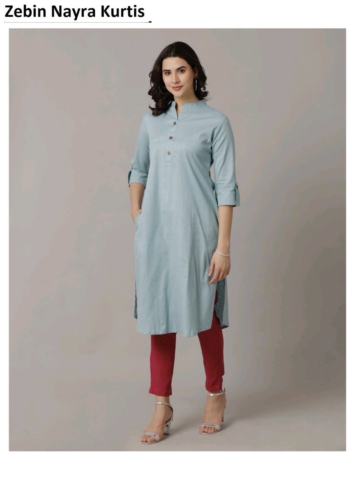 Zebin Nayra Cotton Kurtis Manufacturer Gujarat