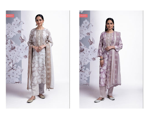 Zebir Naariti Muslin Pant Style Suits Manufacturer India