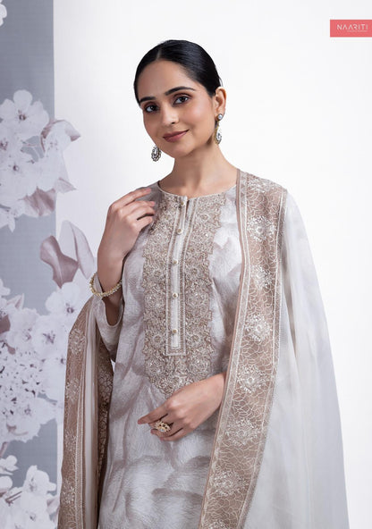 Zebir Naariti Muslin Pant Style Suits Manufacturer India