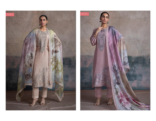 Zedvee Naariti Linen Pant Style Suits Wholesaler India
