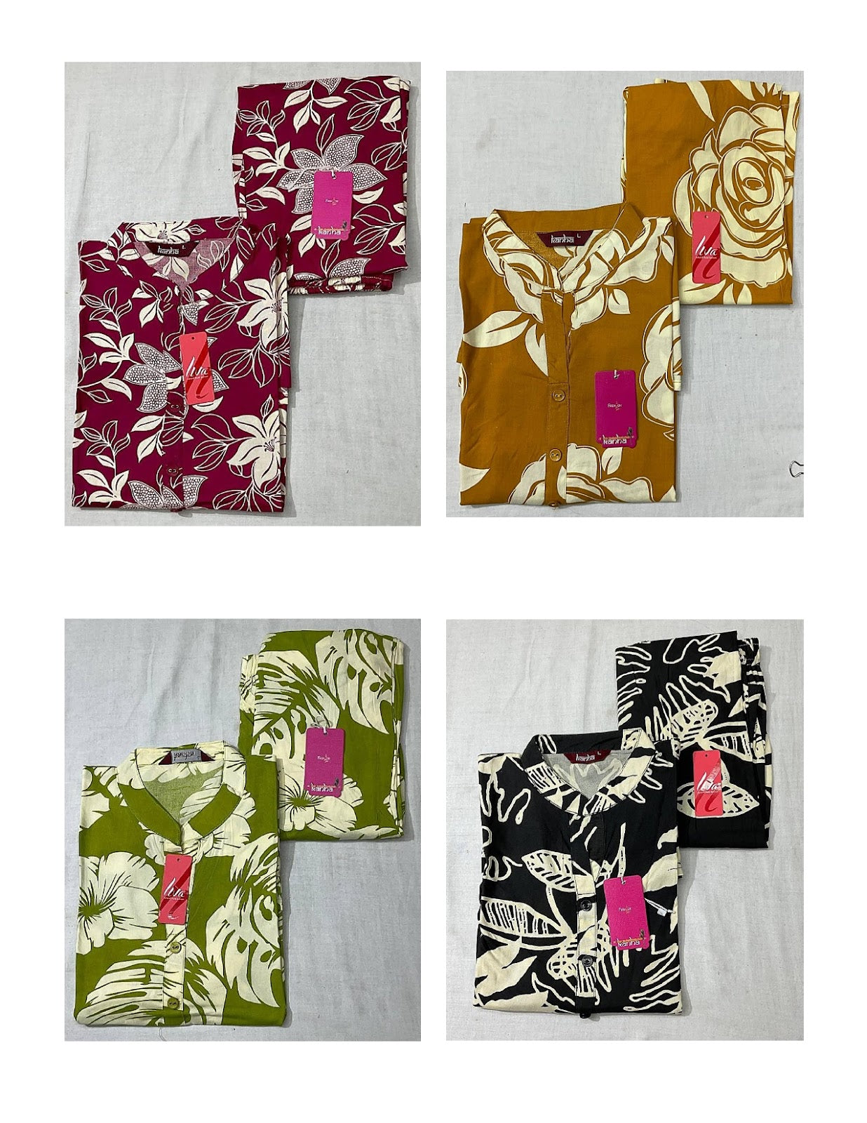 Zeel 0608 Kanha Reyon Co Ord Set Supplier Ahmedabad