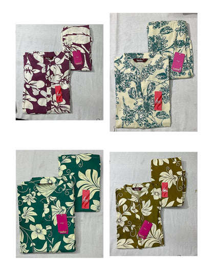 Zeel 0608 Kanha Reyon Co Ord Set Supplier Ahmedabad