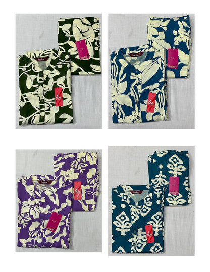 Zeel 0608 Kanha Reyon Co Ord Set Supplier Ahmedabad