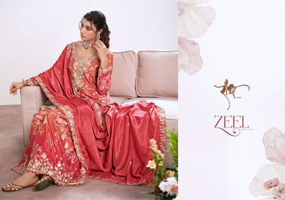 Zeel Radha Trendz Premium Readymade Plazzo Style Suits Supplier Ahmedabad