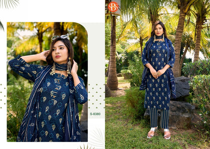 Zeel Sbs Readymade Cotton Pant Suits Manufacturer Gujarat