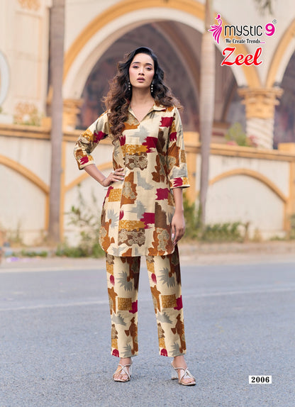 Zeel Vol 2 Mystic 9 Gadwal Co Ord Set Manufacturer