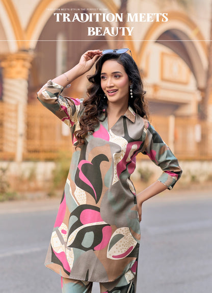 Zeel Vol 2 Mystic 9 Gadwal Co Ord Set Manufacturer