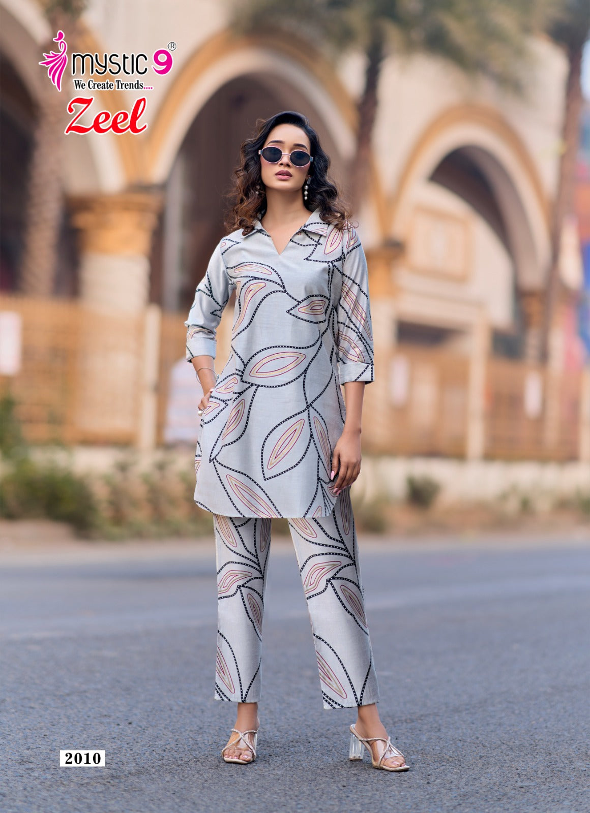 Zeel Vol 2 Mystic 9 Gadwal Co Ord Set Manufacturer