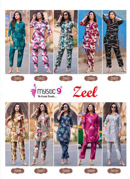 Zeel Vol 2 Mystic 9 Gadwal Co Ord Set Manufacturer