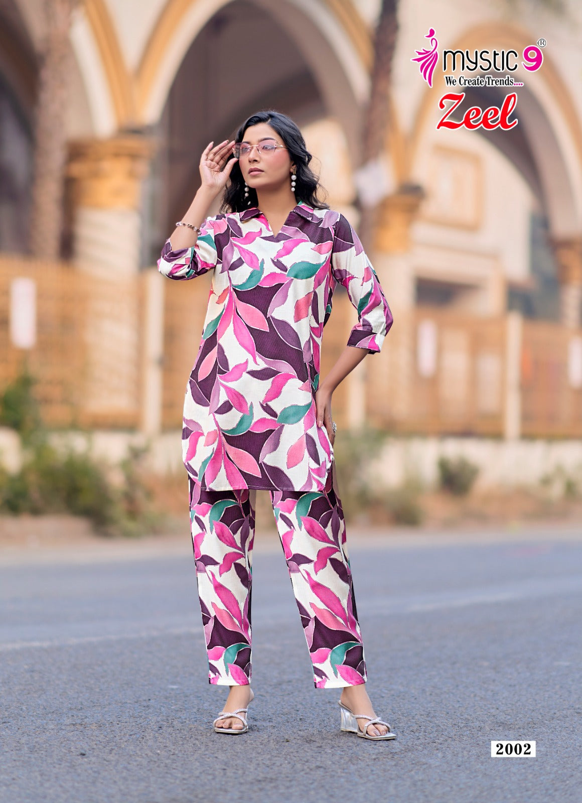Zeel Vol 2 Mystic 9 Gadwal Co Ord Set Manufacturer