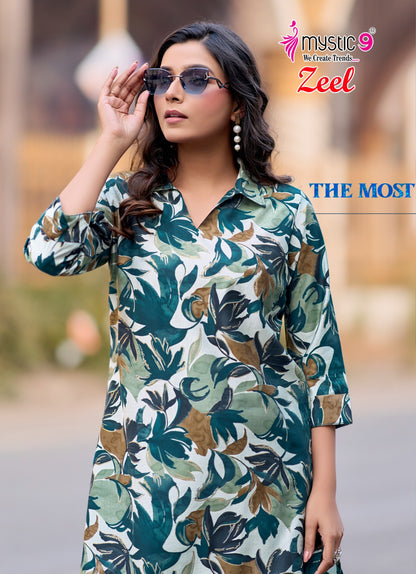 Zeel Vol 2 Mystic 9 Gadwal Co Ord Set Manufacturer