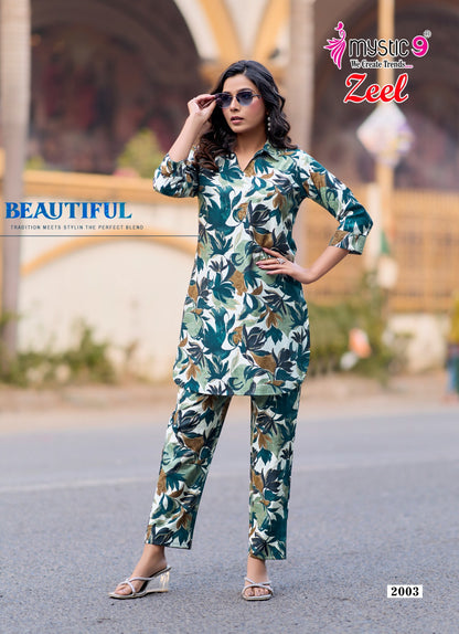 Zeel Vol 2 Mystic 9 Gadwal Co Ord Set Manufacturer