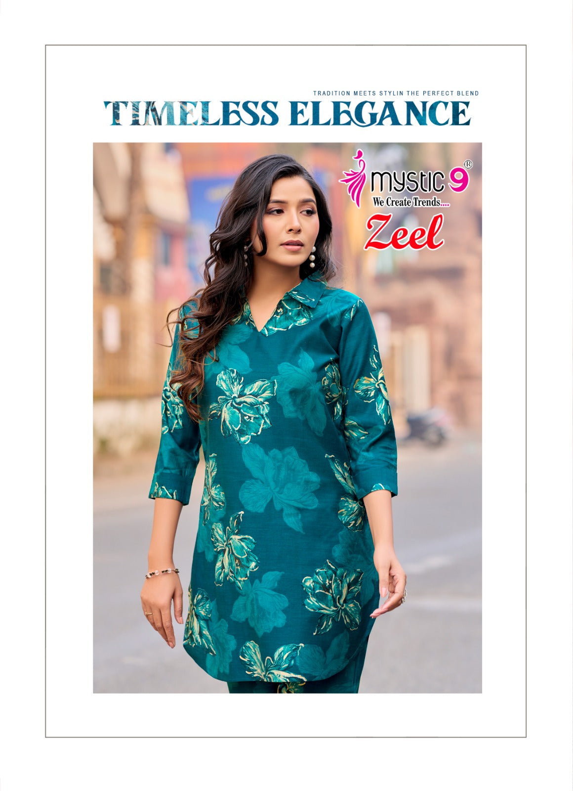 Zeel Vol 2 Mystic 9 Gadwal Co Ord Set Manufacturer