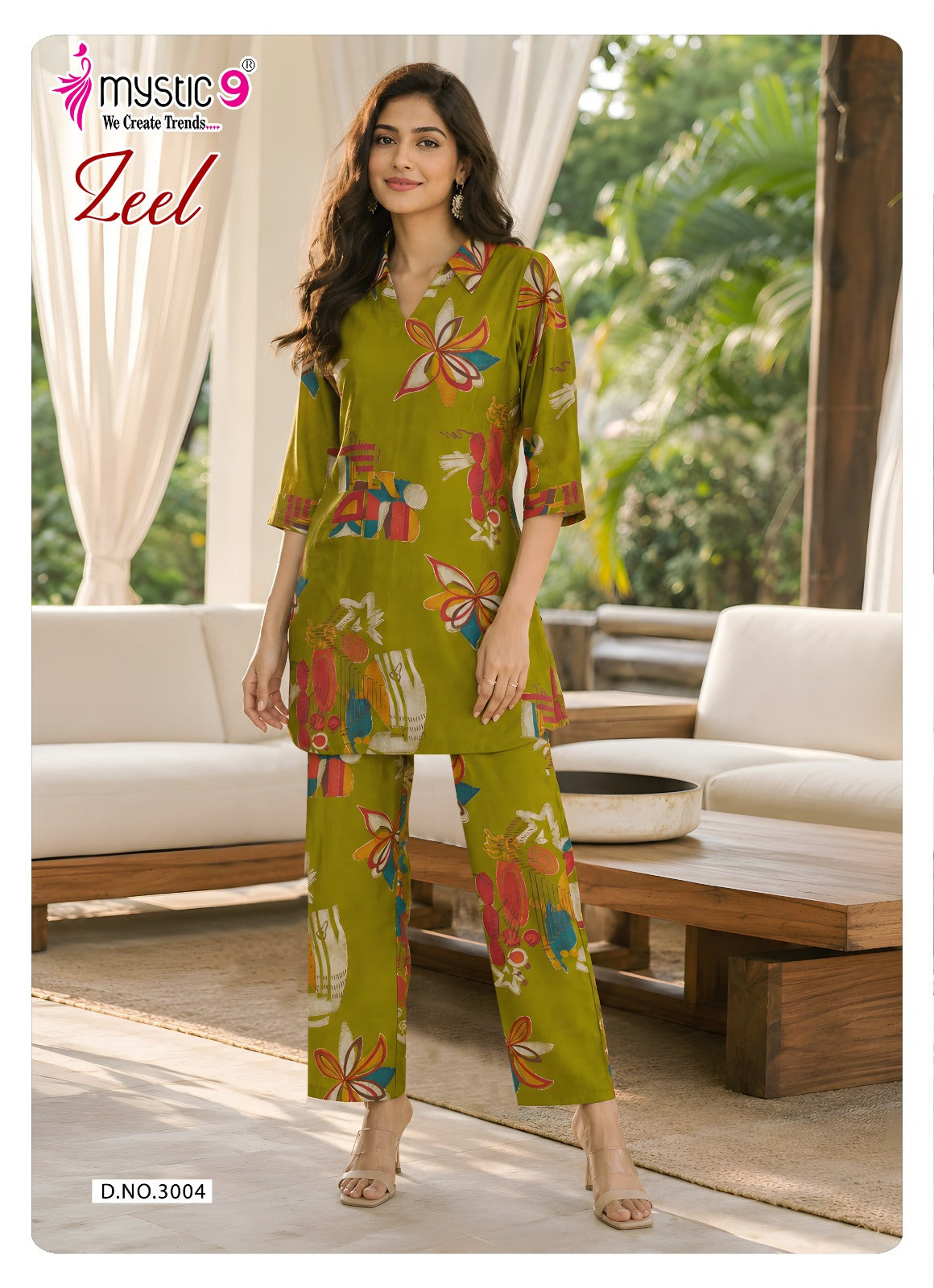 Zeel Vol 3 Mystic 9 Gadwal Co Ord Set Exporter