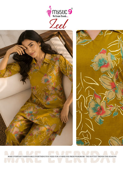 Zeel Vol 3 Mystic 9 Gadwal Co Ord Set Exporter