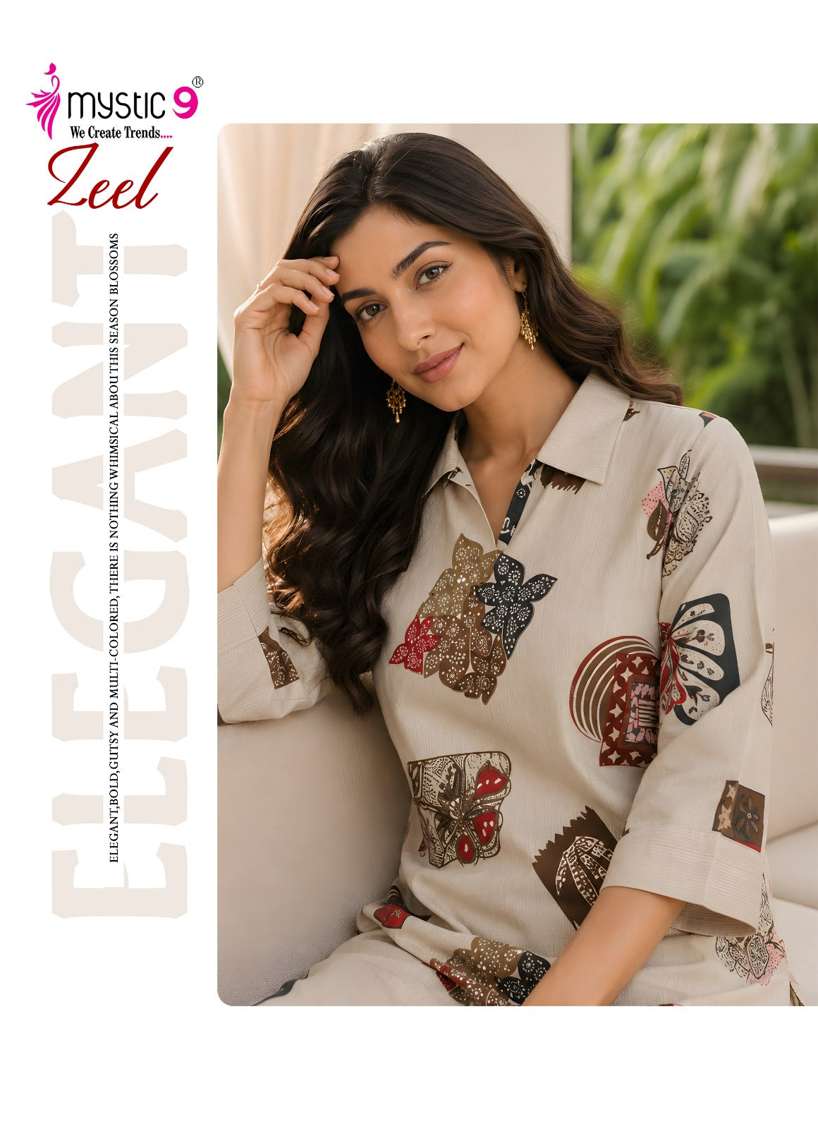 Zeel Vol 3 Mystic 9 Gadwal Co Ord Set Exporter
