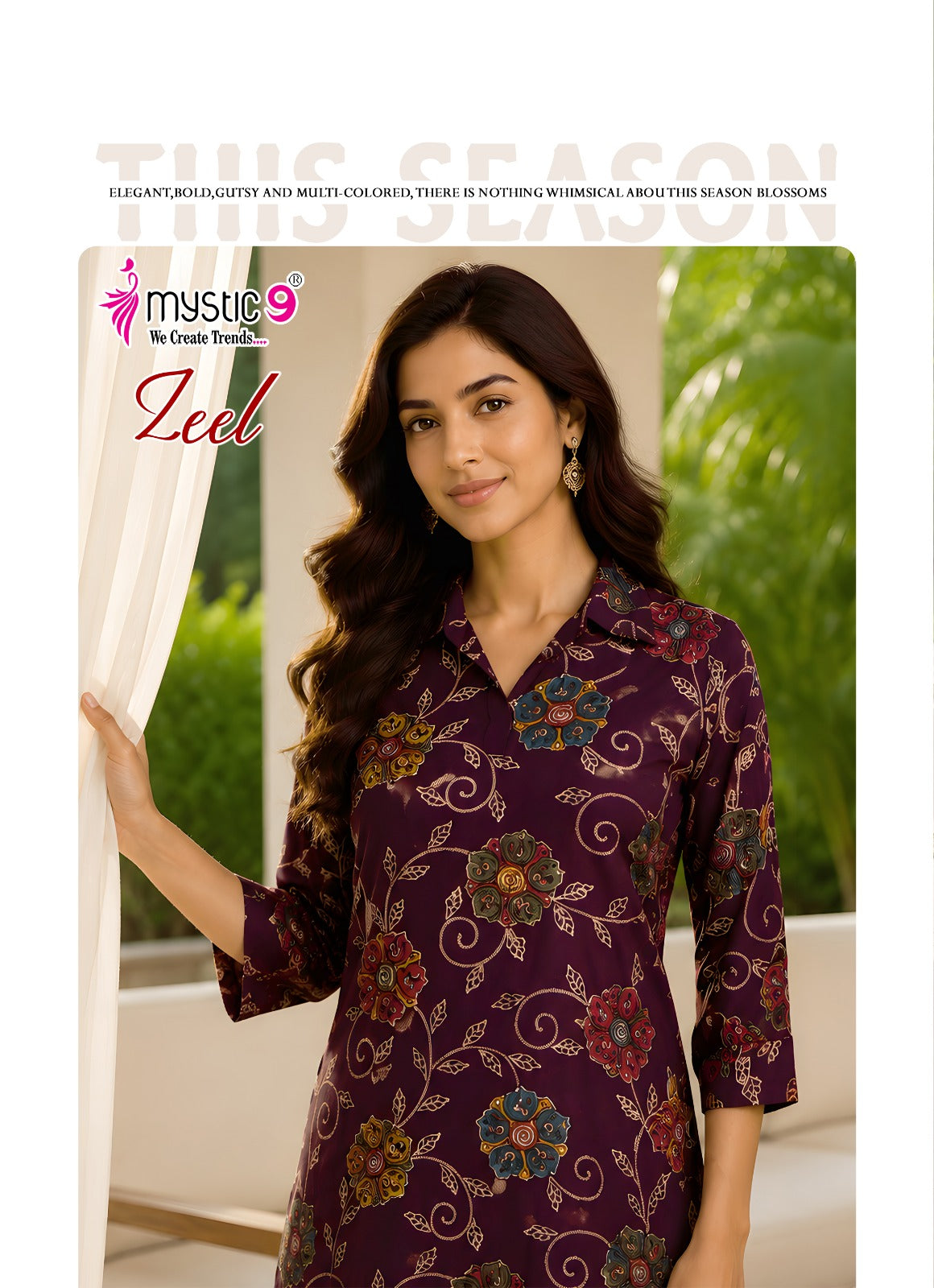 Zeel Vol 3 Mystic 9 Gadwal Co Ord Set Exporter