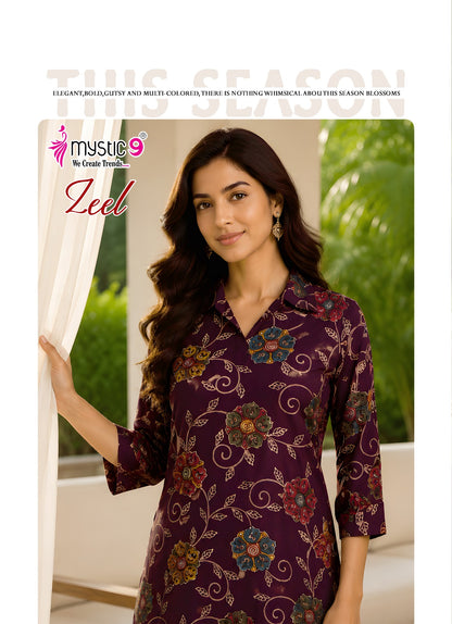 Zeel Vol 3 Mystic 9 Gadwal Co Ord Set Exporter