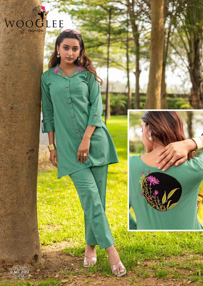 Zeel Wooglee Cotton Co Ord Set Wholesaler Ahmedabad