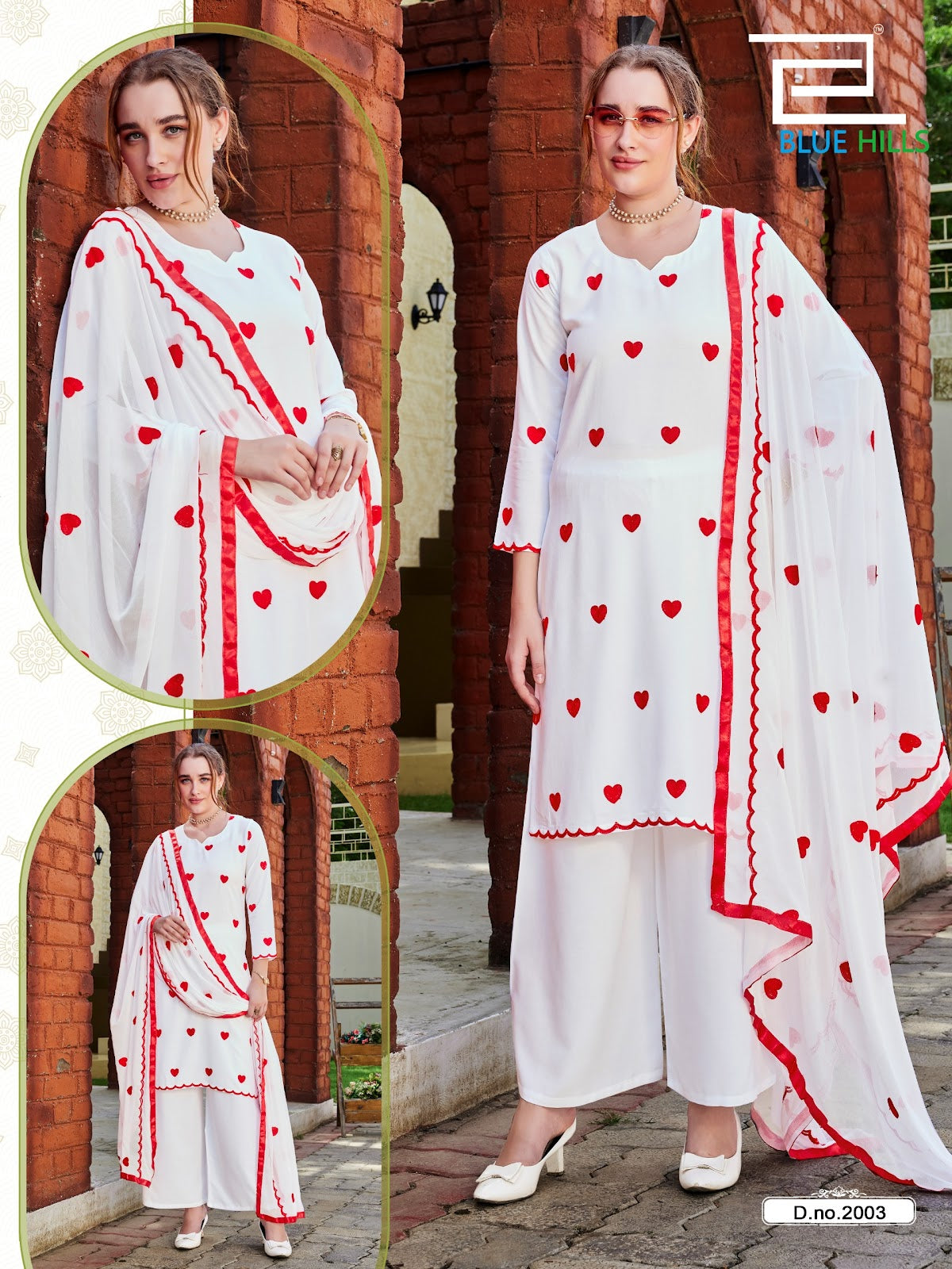 Zeenat Blue Hills Rayon 14Kg Readymade Plazzo Style Suits Wholesale Rate