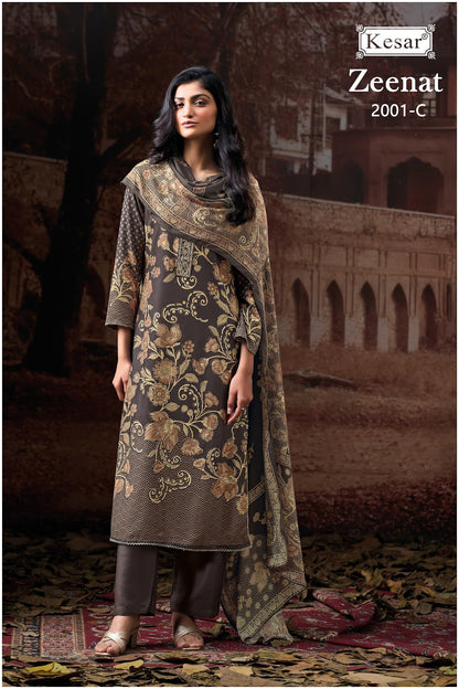 Zeenat Kesar Pashmina Suits Wholesaler Ahmedabad