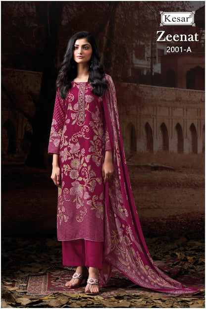 Zeenat Kesar Pashmina Suits Wholesaler Ahmedabad