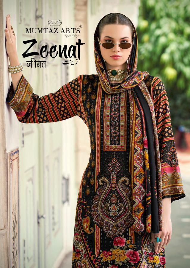 Zeenat Mumtaz Arts Viscose Rayon Karachi Salwar Suits Wholesale