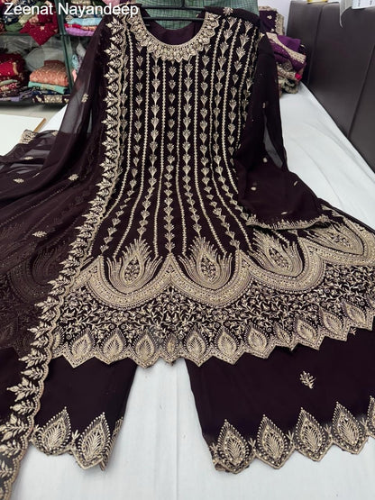 Zeenat Nayandeep Georgette Salwar Suits Exporter India