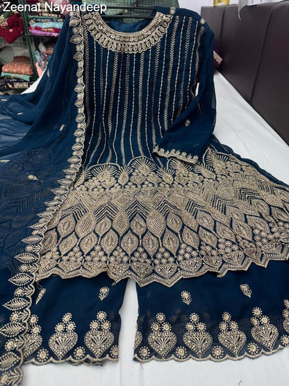 Zeenat Nayandeep Georgette Salwar Suits Exporter India