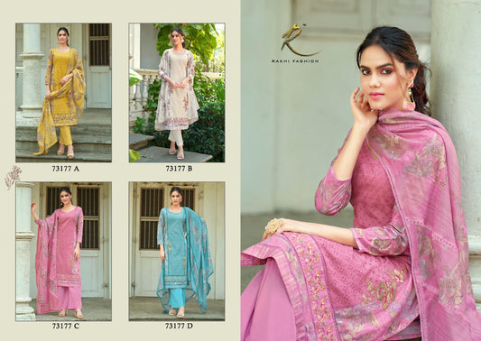 Zeenat Rakhi Fashion Cotton Plazzo Style Suits Supplier