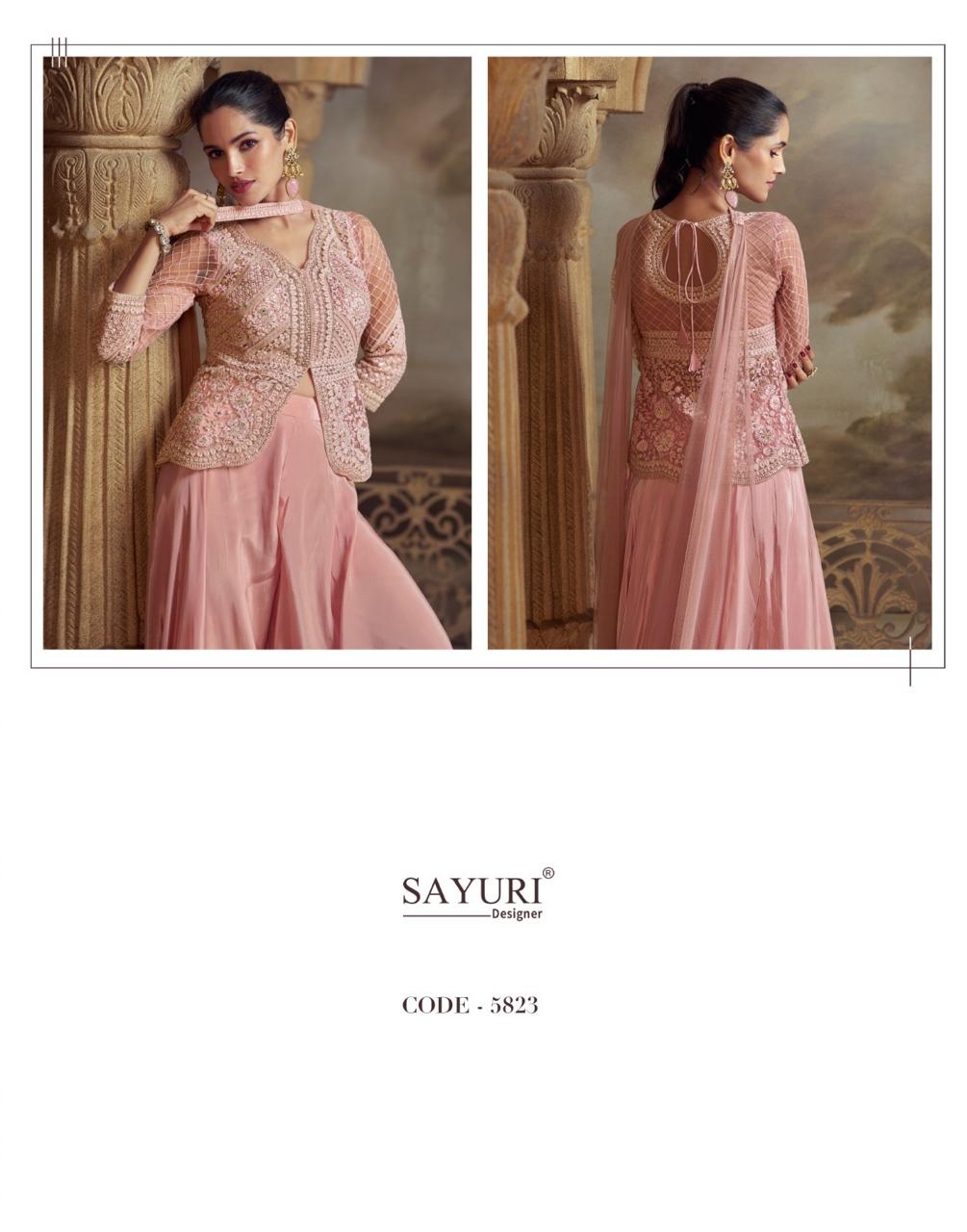 Zeenat Sayuri Viscose Indo Western Pair Manufacturer Ahmedabad